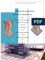 Analisis Estructural de Un Portico y Diseño de Zapatas Aisladas