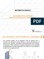 PPT-01-Vectores, Producto Escalar y Vectorial, Vectores en El Espacio