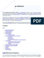 Myers-Briggs Type Indicator