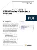 Freescale Sensor Fusion For Kinetis Product Development Kit User Guide