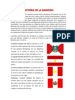 Historia de La Bandera