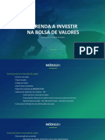 Aprenda Investir Na Bolsa de Valores