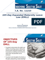 Expanded Maternity Leave Law