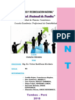 Estructura de Capital y Financiera, Analisis de Inversiones