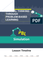 Critical Thinking Through Problem-Based Learning