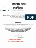 Estimation and Costing by Chakraborthy