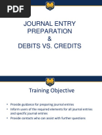 Journal Entry Prep Debits Credits