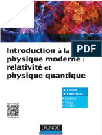 Introduction À La Physique Moderne - Relativité Et Physique Quantique - Cours Et Exercices