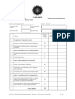 GC3 Marking Sheets