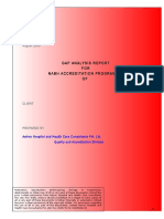 Gap Assessment Reporting Format