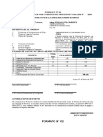 Formato #01 Planilla de Viaticos Por Comision de Servicios Y Pasajes #-2019