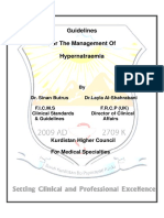 Guideline, Management of Hypernatremia