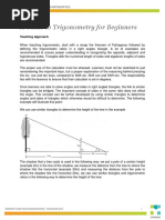 Maths 10-1 A Guide To Trigonometry For Beginners