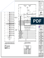 Plan Koordinat Dinding Abt 01 Section Abutmen 01: Shop Drawing