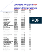 2018 Telangana Civil Engineering Students Data - Masked