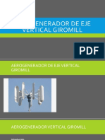 Aerogenerador Giromill