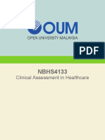 NBHS4133 Clinical Assessment in Healthcare - SMay19 (Bookmark)