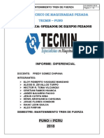 Informe Diferencial