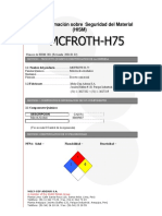 MSDS H-75