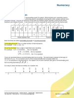 Numeracy: Introduction To Decimals