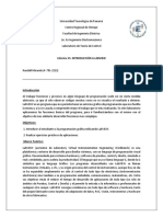 Informe de Lab #5 Introduccion A LabView