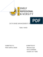 Payroll Processing Term Paper