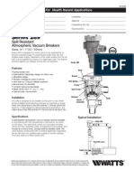 Series 289 Specification Sheet