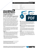 Butterfly Valves Series BF-03-M2 Full Lug and BF-04-M2 Wafer Specification Sheet