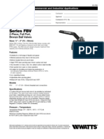 Series FBV Specification Sheet