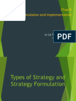 Chap 8 Strategy Formulation 14 June 19