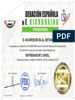  ENTRENADOR NACIONAL III NIVEL by FEKM - CSD NOUREDDIN ... NORDEN B.A.