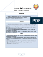 Scout de Venezuela Especialidad Astronomia