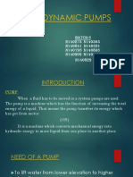 Rotodynamic Pumps