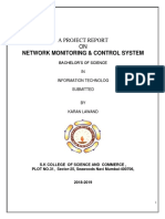 Network Monitoring and Control System