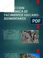 Prospeccion Geoquimica de Yacimientos Vulcano Sedimentarios Diapositivas