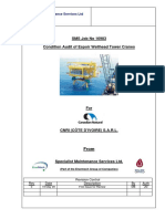 CCE Espoir WHP Crane Condition Audit Reports