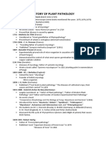 History of Plant Pathology (Student Material)