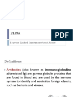 Elisa: Enzyme Linked Immunosorbent Assay