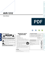 AVR-1312E2 EA ENG CD-ROM v00 PDF