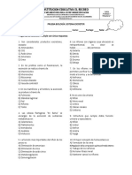 Evaluacion de Excreción