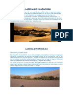 Trabajo La Laguna de Huacachina