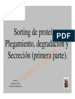 Sorting de Proteínas 1