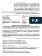 Las Redes Sociales: Tomado y Adaptado De: López Carlos, Alumno de 4° Antonio Machado de Jaén