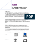 A Step-By-Step Guide To Formal Visual Inspection of Electrical Equipment