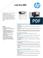 HP Color Laserjet Pro MFP M477 Series: Stunning Speed. Solid Security