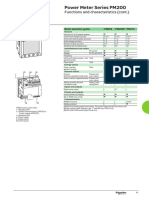 Power Meter Series PM200: Functions and Characteristics (Cont.)