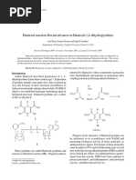 Hantzsch Reaction: Recent Advances in Hantzsch