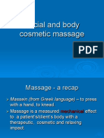 Facial and Cosmetic Massage