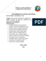 Evaluación Impacto Ambiental Carretera