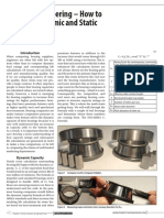 Bearing Load Rating Guideline